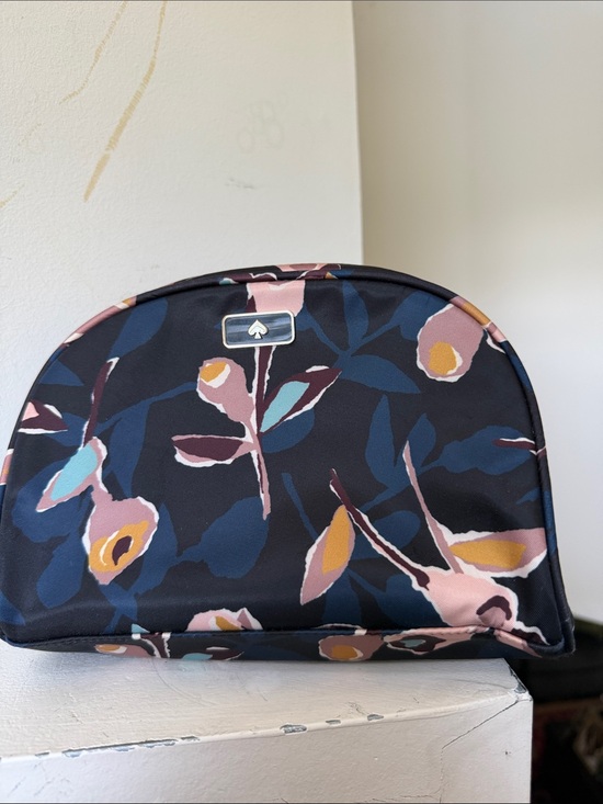 kate spade Handbags - Kate Spade Medium Dome Cosmetic Bag in the Paper Rose pattern